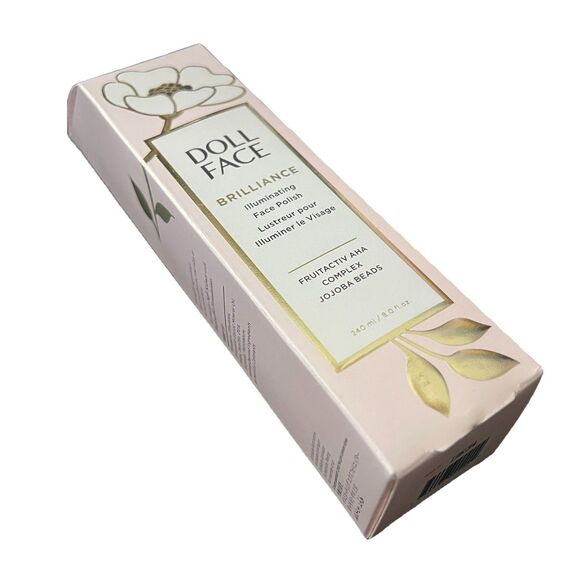 DOLL FACE Brilliance Illuminating Face Polish & Buffer W/Jojoba Beads-8 Oz.-NEW! - Picture 3 of 6